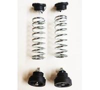 Sora 0600 Kit 2 Molle Stabilizzatrici di Carico Posteriori per FIAT Cinquecento Seicento FORD Ka Rialzo Rinforzo