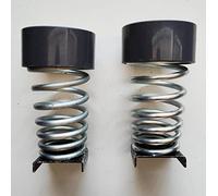 Sora 1509 Kit 2 Molle Rialzo Stabilizzatrici di Carico Compatibile per FIAT Ducato 230 244 Camper Motorhome dal 1994 al 2006 e Peugeot Boxer dal 04 1994 al 03 2006