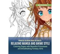 Sora Illustrations Princess Coloring Book for Adults (Tascabile)