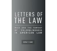 Sora Y. Han Letters of the Law (Tascabile) Cultural Lives of Law