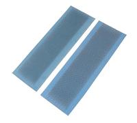 Sorandy 2 Pezzi Porta Capelli Tappetino Trascinante Ago in Acciaio Inossidabile per Estensioni dei Capelli e Realizzazione di Parrucche 10,6 "x 3,5" Strumento di Tela Durevole
