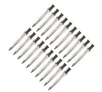 Sorandy 20 Fermagli per Banconote in Acciaio Inossidabile, Robusti Strumenti per lo Styling dei Capelli per Esperti del Salone, Argento, 3,5 Pollici, Comodo Morsetto per la Casa o il Salone di