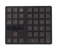 Sorandy 35 Tasti Wireless Numeric KeyPad, 2,4 G Wireless con una Tastiera da Gioco con una Mano Design Ergonomico Design Silenzioso Mini Tastiera USB Tastiera da Gioco Portatile per Home