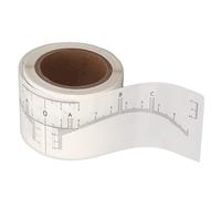 Sorandy Adesivo Adesivo Monouso per Righello per Sopracciglia Plastica Trasparente in Scala Precisa con Design a Punto di Rottura Facile per Tatuatori 50 Pezzi/rotolo