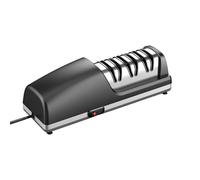 Sorandy Affilacoltelli Elettrico, Affilacoltelli Professionale a 3 Fasi con Collettore di Polveri Magnetico per Ceramica con Bordo Dritto, Coltelli da in Acciaio Inossidabile (Spina europea 220 V)