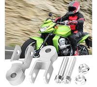 Sorandy Ammortizzatori per Moto, Cuscinetti Riser da 5 Cm per Telaio, Lega di Alluminio di Alta qualità, Adatti per la Modifica Convenzionale Dell'assorbimento degli Ammortizzatori Posteriori, 2