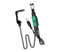 Sorandy Avviso Catena da Pesca, Allarme di con Luce a LED Integrato, Allarme con Testa in Metallo con Tensione della, Catena da 8,6 Pollici per la Pesca Notturna (Tipo 2)