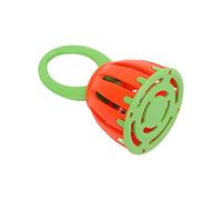 Sorandy Baby Cage Bell Rattle, Handbell Orff Percussion Strument Kid Early Education Music Toys Baby Bell Cage Shaker con Design a Maniglia Ovale per l'allenamento Precoce