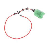 Sorandy Barilotto di Paintball in Lana, Corda con Coulisse da Tirare Giù, 1 Tiro, Pulito, Leggero e Lana Grigio/Rosso/Verde (Green)