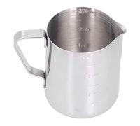 Sorandy Brocca per Schiuma di Latte in Acciaio Inossidabile, Brocca da caffè con Scala di Misurazione per Feste Al Bar di Casa (Con scala 350ML)