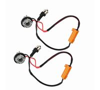 Sorandy Cablaggio del Connettore della Resistenza di Carico Set da 2 Pezzi per Indicatori di Direzione a LED 1156, Materiale ABS Resistente con Design Plug-and-play