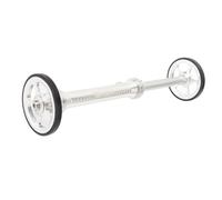 Sorandy Cavalcando Easy Wheel Extender, Barra di Estensione Regolabile in Lega di Piegatura Telescopica in Alluminio con Distanze di Montaggio Regolabili per Veicoli Diverse Dimensioni (Silver)