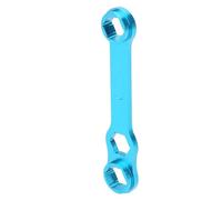 Sorandy Chiave per Mulinello da Pesca Strumento di Riparazione Portatile Durevole in Lega di Alluminio per la Manutenzione Adatto a Dadi di Manovella di Tre Dimensioni per gli Appassionati di