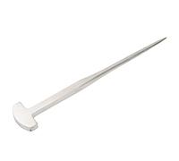 Sorandy Chiodo per Pesce a Forma di T con Punta per Anguilla in Acciaio Inossidabile per Uccidere le Anguille Comodamente a Casa, Forniture da, Acciaio Inossidabile 304 da 5,8 Pollici, per la di