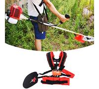 Sorandy Cintura di Rasaerba da Prato Regolabile, Spalla Doppia Universale per Taglierina e Motosega, con Struttura Posteriore Traspirante e Spalla Morbida, Adatto per Uomini e Donne