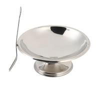 Sorandy Ciotola da Dessert Sundae Gelato in Acciaio Inossidabile, Moderno Design Minimalista con Superficie Liscia per L'uso del Ristorante da Cucina Domestico (Short piccolo 10 cm)