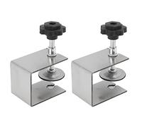 Sorandy Clamp/Holder di Fissaggio per Installazione Frontale del Cassetto Ad Alta Resistenza Morsetti Frontali per Cassetti Dall'aspetto Elegante per Diverse Dimensioni della Facciata del Cassetto,
