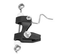 Sorandy Clip da Traina Clip di Rilascio da Pesca a Tensione Regolabile per Stabilizzatore e Affondatore, Plastica Nera, 1 unità