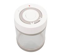 Sorandy Contenitore per caffè Elettrico Sottovuoto per caffè in Grani e tè |Sigillatura Automatica Sottovuoto, Batteria Ricaricabile e Utilizzo One Touch, Vetro Borosilicato con Coperchio in Acciaio