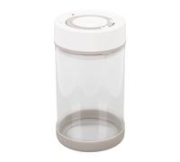 Sorandy Contenitore per caffè Elettrico Sottovuoto per caffè in Grani e tè |Sigillatura Automatica Sottovuoto, Batteria Ricaricabile e Utilizzo One Touch, Vetro Borosilicato con Coperchio in Acciaio
