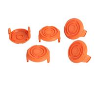 Sorandy Copertura per Bobina Set Compatibile con Tagliabordi WA0010, 5 | Parti di ricambio a montaggio diretto, coperture del tappo della bobina in plastica per uso in giardino