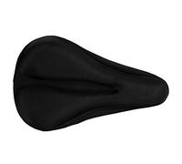 Sorandy Coprisedile per Bici, Cuscino Confortevole in Gel di Silice con Coulisse vestibilità Rapida, Coprisedile di Dimensioni Standard, Ideale per Bicicletta da Strada (Scanalatura diritta)