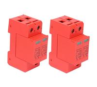 Sorandy Dispositivi di Protezione SPD Ignifughi per PC 2P per Scaricatore Fotovoltaico CC Interruttore Automatico per Corrente di Scarica Massima 40 KA per Uso Domestico (DC 500V)