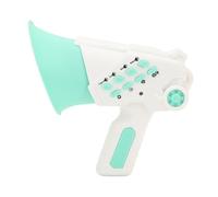 Sorandy Divertente Megafono Cambia Voce con Effetti Multivoce per Bambini Altoparlante Portatile per la Ricreazione - Giocattolo in Plastica Verde Chiaro per Ragazzi e Ragazze