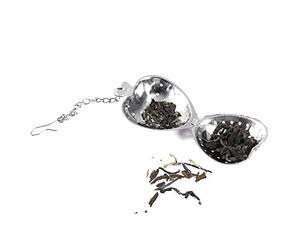 Sorandy Filtro per Infusore per tè con Cuore D'amore in Acciaio Inossidabile per e Ufficio, Regalo Perfetto per gli Amici 1,5 "x 5,7"