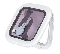 Sorandy Finestra per oblò per Barche, Telaio in Lega di Alluminio Resistente con Vetro Acrilico da 6 Mm e Maniglia in Acciaio Inossidabile 316 per Yacht, Barche