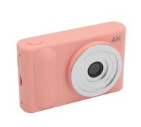 Sorandy Fotocamera Digitale 4K con Messa a Fuoco Automatica e Zoom Digitale 16x Riproduzione Precisa dei Colori, Fotocamera Tascabile per Registrare Momenti Memorabili, Micro SLR per un Facile (Roseo)
