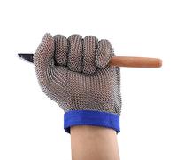 Sorandy Guanto in Acciaio Inossidabile Resistente Al Taglio, Strumento di Protezione Ad Alta Resistenza per i Mercati della Macelleria e della Lavorazione Alimentare