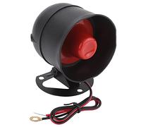 Sorandy Impianto di Allarme di Sicurezza per Auto Ingresso Senza Chiave Universale con 2 Telecomandi 433,92 MHz DC12V Sirena con Sensore D'urto in Plastica per Diversi Conducenti