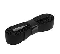 Sorandy Impugnatura in Pelle per Racchetta da Tennis Assorbimento Durevole del Sudore per Palestra per Parco Giochi All'aperto, Nastro Overgrip in Vera Pelle per Racchetta da Tennis, 0,8 Once (Black)
