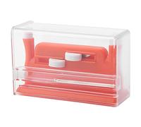 Sorandy Infila Ago Doppio, Inseritore Ago per Macchina da Cucire in Plastica con Piccolo Foro per Trattenere l'Ago, Facile Infilatura