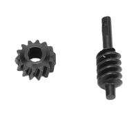 Sorandy Ingranaggio a Vite Senza Fine Differenziale Overdrive in Acciaio Forti Prestazioni di Arrampicata per SCX30, Ingranaggio Overdrive per ASSE Posteriore Anteriore Cingolato 1/30 RC, Adatto per