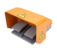 Sorandy Interruttore a Pedale con Comando a Pedale con Guscio in Alluminio Risposta Durevole Ad Alta Corrente per Uso Industriale 147 X 208 X 175 Mm