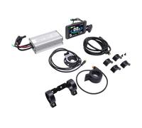 Sorandy Kit di Conversione dello Scooter Elettrico, Pannello di Visualizzazione a Colori LCD 22A con Pannello di Visualizzazione LCD per Ciclo della Porta USB per Motori da 500 W