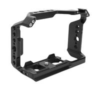 Sorandy Kit Gabbia a Rilascio Rapido, Gabbia Fotocamera ZV E10II, Piastra di Rilascio per Tipo ARCA, Fredda e Fori Filettati da 1/4 Pollici e da 8 Pollici, Accessori Video per Canta per la