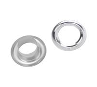Sorandy Kit Passacavo Occhielli da 6 Mm con Rondelle Resistente Acciaio Inossidabile 201 per Vestiti, Borse e Altro 300 Pezzi (SILVER)