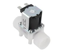 Sorandy Kit Valvola di Controllo Ingresso Acqua con Elettrovalvola Elettrica in Plastica per Irrigazione da Giardino con Filettature di Precisione e Commutazione Stabile per Uso Domestico (DC24V)