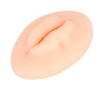 Sorandy Labbra in Silicone 3D Labbra Finte con Texture Reale della Pelle Premium per Principianti di Tatuaggi per Allenamento con Microblading (Pelle chiara)