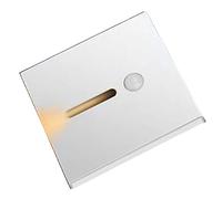 Sorandy Luce Notturna a LED con Sensore di Movimento, Piccola Lampada a LED con Luce Calda e Delicata, Ideale per la del Bagno del Corridoio della Camera da Letto (WHITE)