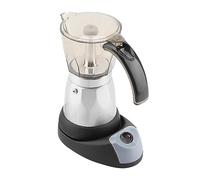 Sorandy Macchina da Caffè Elettrica, Capacità 300ml per 6 Tazze | Materiale in lega e acrilico, design staccabile, funzionamento con un pulsante, contenitore trasparente per la