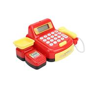 Sorandy Mini Registratore di Cassa per Bambini, Set di Monete di Simulazione Durevole per L'educazione e il Gioco di Finzione per Bambini di età Superiore a 3 Anni