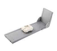 Sorandy Modello Sperimentale della di Movimento, Strumento Didattico per Dimostratore di Carrello Inclinato per la Meccanica della Fisica Scolastica, con Scatola di Immagazzinaggio, Carta Ondulata,
