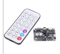 Sorandy Modulo Amplificatore di Potenza Stereo con Scheda Ricevitore Audio Bluetooth con Telecomando per Audio Domestico 3,7-24 V CC e connettività Bluetooth 5.0