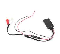 Sorandy Modulo Ricevitore AUX Adattatore Universale 2 per Audio per Auto Plug and Play per Auto MP5, MP3 per Telefoni Cellulari e Tablet ABS Resistente Nero