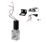Sorandy Motoriduttore a Vite, Albero D da 8 Mm, 12 V, 70 Kg.cm (12V200RPM)