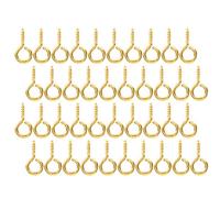 Sorandy Perni con Occhiello a Vite da 200 Pezzi per la Creazione di Gioielli Fai-da-te, Connettori in Ferro Durevoli, Vari Colori, Perfetti per Progetti Artigianali (GOLD)